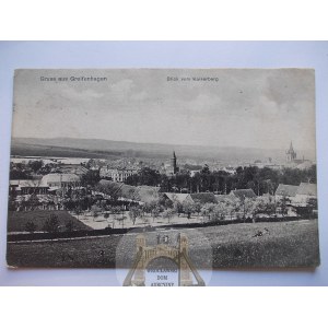 Gryfino, Greifenhagen, panorama, 1909