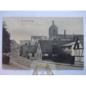 Drawsko Pomorskie, Dramburg, Straße, ca. 1910