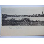 Barlinek, Berlinchen, Panorama - Doppelbogen, ca. 1902