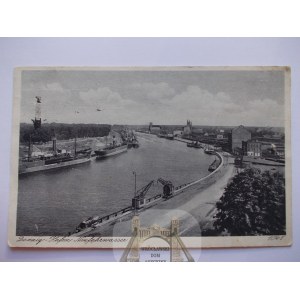Gdańsk Nowy Port, Danzig Neufahrwasser, 1930