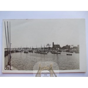 Hel, Hela, harbor, ca. 1935