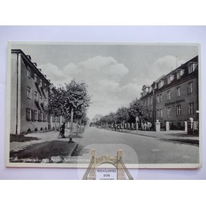 Miastko, Rummelsburg, Dworcowa Street, 1934
