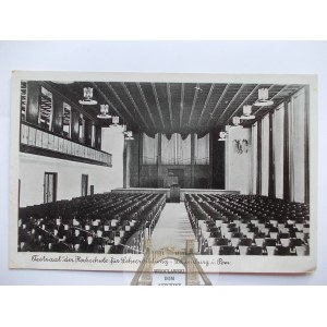 Lębork, Lauenburg, Festsaal der Hochschule, ca. 1940.