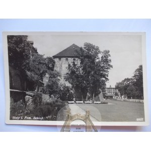 Słupsk, Stolp, zamek, ok. 1935