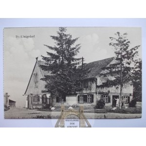 Oleśno k. Elbląg, Preussisch Koenigsdorf, dom drewniany, ok. 1910