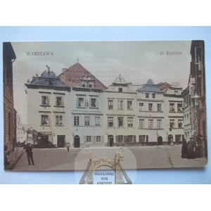 Warsaw, Kanonia Street, published by Wojutyński, 1909