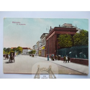 Warsaw, Rymarska Street, published by H.P., 1913