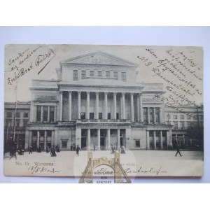 Warschau, Großes Theater, H.P. Nr. 16, 1910