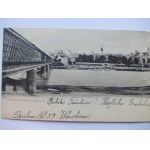 Warszawa, widok ogólny, panorama dwuczęściowa, składana, 1904