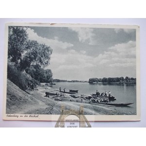 Wyszkow, on the Vistula River, circa 1940.