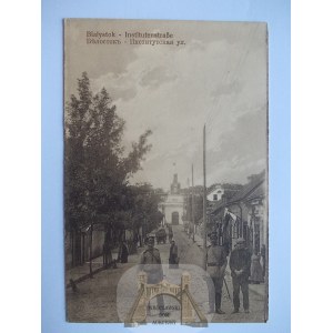 Bialystok, Institutenstraße, ca. 1915