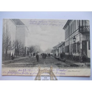 Łowicz, Eingangsstraße, um 1910