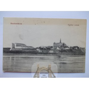 Sandomierz, panorama, 1914