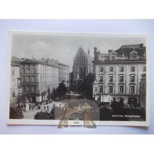 Kraków, Burgstrasse ok. 1940