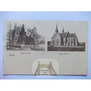 Rabka, kościoły, 1913