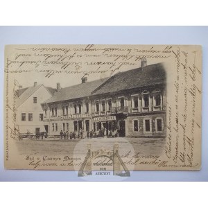 Czarny Dunajec, Sąd, hotel, 1901