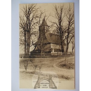 Zawada k. Tarnów, kościół drewniany, ok. 1910