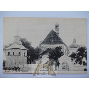 Książ Wielki near Miechów, church, ca. 1910