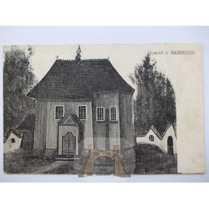 Rajbrot k. Bochnia, kościół, ok. 1910
