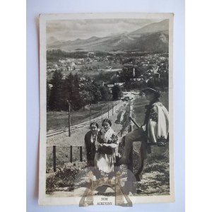 Zakopane, panorama, Górale, 1941