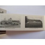Wieliczka, Museum und Schloss, Leporello, 5 Ansichten, 1907