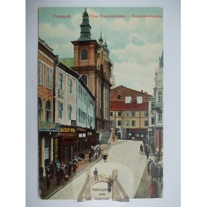 Przemyśl, ulica Franciszkańska, ok. 1910