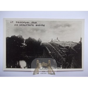 Przemyśl, wysadzony, most 1939