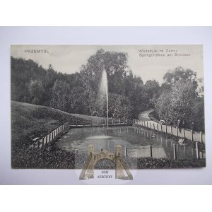 Przemyśl, Schlossbrunnen, um 1910