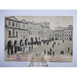 Cieszyn, Teschen, Demel Square, 1909