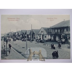 Niemirow, Market Square, ca. 1910