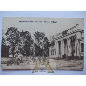 Kobrin, communications station, 1917