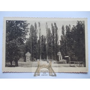 Humań, park, brama 1913