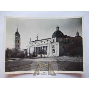 Vilnius, Kathedrale, veröffentlicht im Książnica Atlas, Foto von Bulhak, 1939, Litauen