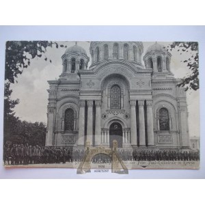Kaunas, first roll call, Cathedral, 1915, Lithuania