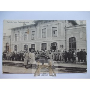 Radziwiliszki, dworzec, kolejowy, 1916 Litwa