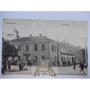 Szawle, Schaulen, poczta, 1916, Litwa