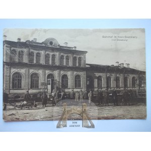 Nowe Święciany, Nowo Swenziany, dworzec, 1916, Litwa
