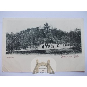 Ryga, Riga, Basteiberg, ok. 1900 Łotwa