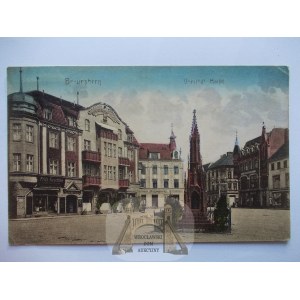 Braniewo, Braunsberg, Market Square, 1918