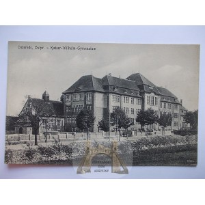 Ostróda, Osterode, gymnasium, ca. 1915