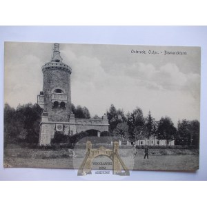 Ostróda, Osterode, wieża Bismarka, ok. 1915