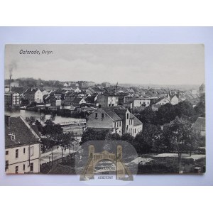Ostróda, Osterode, panorama, ok. 1915