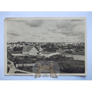 Giżycko, Lotzen, panorama, 1924