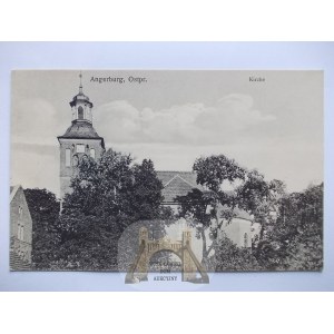 Węgorzewo, Angerburg, kościół, ok. 1915