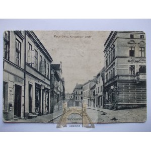 Węgorzewo, Angerburg, Konigsbergerstrasse, 1914