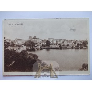 Ełk, Lyck, panorama, ok. 1920