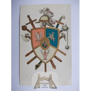 Patriotisch, Polen, Wappen, Adler, Pogo, ca. 1910