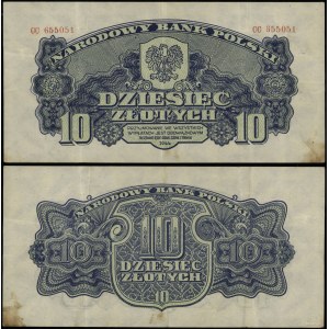 Polen, 10 Zloty, 1944