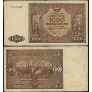 Poland, 1,000 zloty, 15.01.1946
