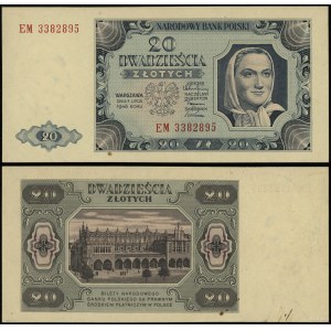 Polska, 20 złotych, 1.07.1948